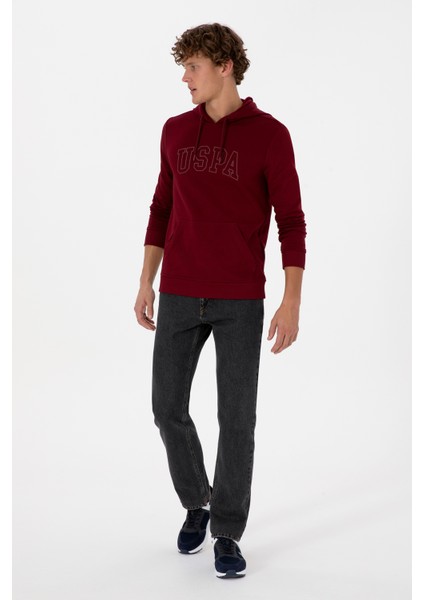 Erkek Bordo Sweatshirt 50315663-VR014 fırsatları