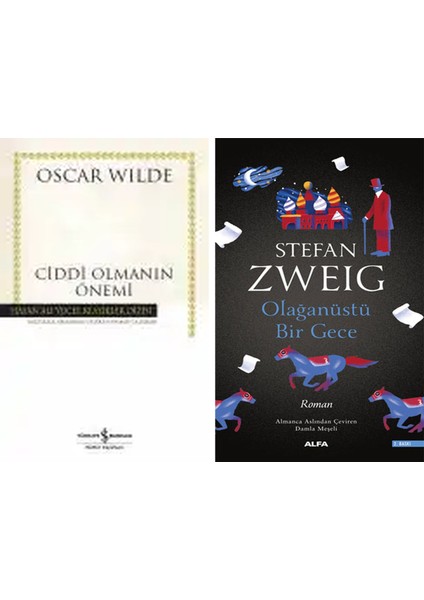 Ciddi Olmanın Önemi – Ciltli + Olağanüstü Bir Gece