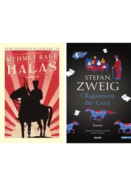 Halas – Kurtuluş – Sert Kapak + Olağanüstü Bir Gece