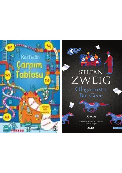 Keşfedin Çarpım Tablosu – Harika Bilim Serisi + Olağanüstü Bir Gece