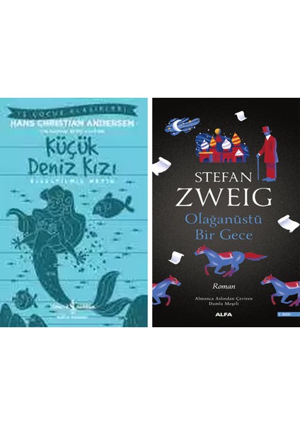 Küçük Deniz Kızı – Kısaltılmış Metin + Olağanüstü Bir Gece