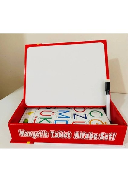 Manyetik Tablet Alfabe Eğitim Seti + Ayaklı Buzdolabı Magnetli Tablet+Harfler fiyatları
