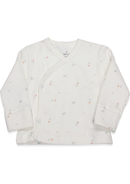 Bistyle Bloom White 3'lü Zıbın Takım 13112 Ekru Gül Kurusu fiyatları