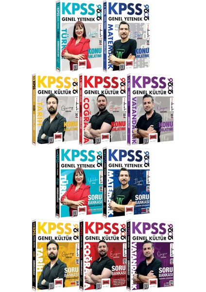 2026 Kpss Türkçe Matematik Tarih Coğrafya Vatandaşlık Konu Anlatımı ve Soru Bankası