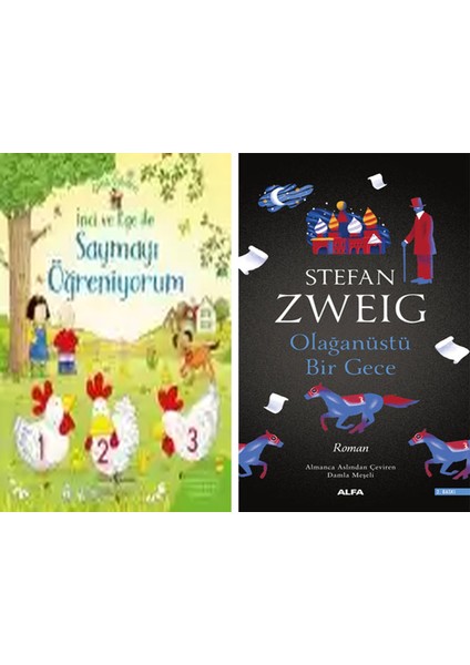 Inci ve Ege ile Saymayı Öğreniyorum – Çiftlik Öyküleri + Olağanüstü Bir Gece