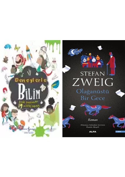 Deneylerle Bilim – Evde Yapılabilen 19 Müthiş Deney + Olağanüstü Bir Gece