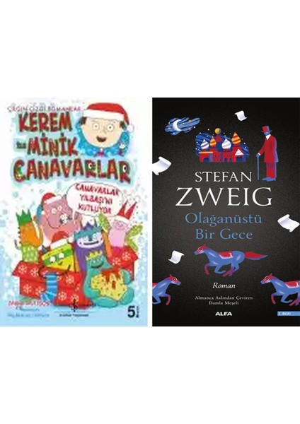 Kerem ile Minik Canavarlar – Canavarlar Yılbaşı’nı Kutluyor + Olağanüstü Bir Gece