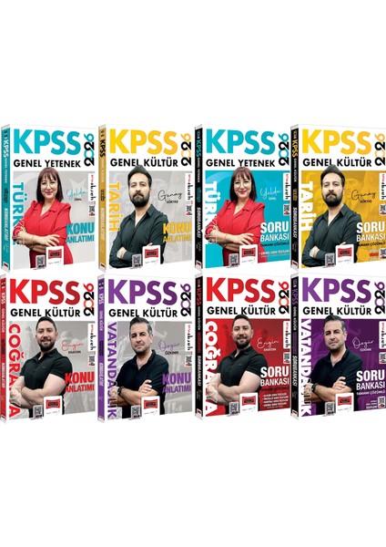 2026 Kpss Türkçe Tarih Coğrafya Vatandaşlık Konu Anlatımı ve Soru Bankası