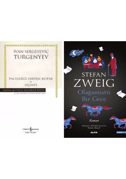 Inceldiği Yerden Kopar – Sığıntı – Ciltli + Olağanüstü Bir Gece