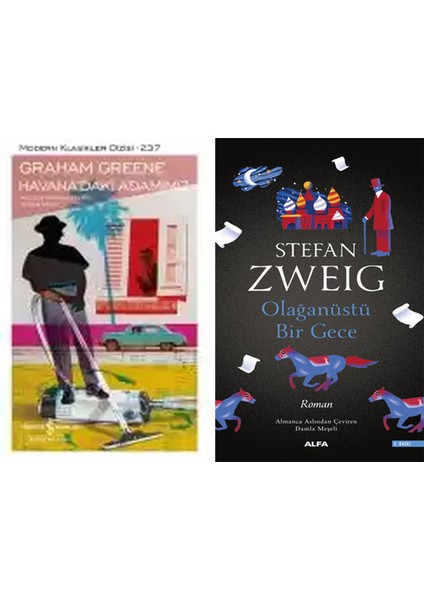 Havana’daki Adamımız – Sert Kapak + Olağanüstü Bir Gece