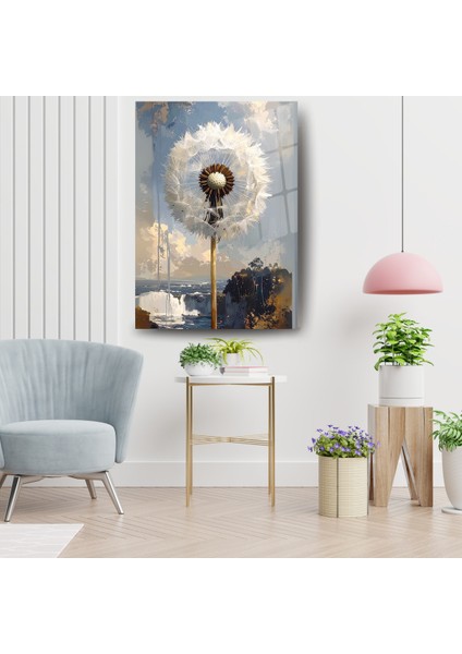 Cam Tablo Huzur Veren Anlar: Dandelion ve Şelale modelleri