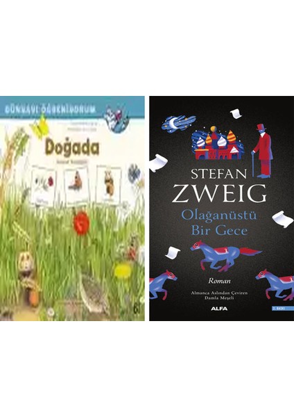 Dünyayı Öğreniyorum – Doğada Resimli Sözlüğüm + Olağanüstü Bir Gece