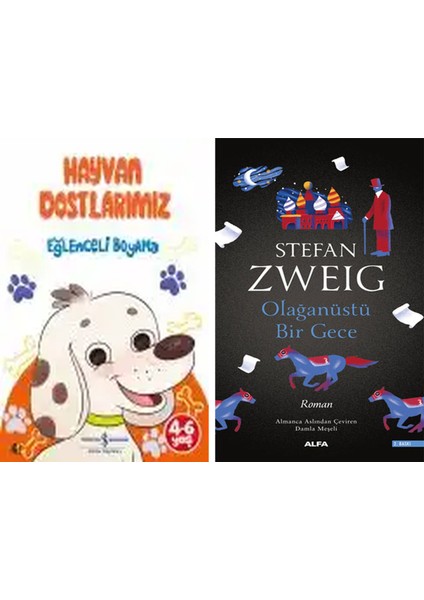 Hayvan Dostlarımız – Eğlenceli Boyama + Olağanüstü Bir Gece