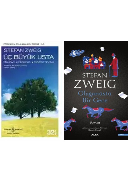 Üç Büyük Usta / Balzac – Dickens – Dostoyevski + Olağanüstü Bir Gece