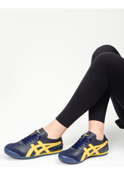 E-2014-2061 Lacivert Sarı Unisex Sneaker Spor Ayakkabı fırsatları