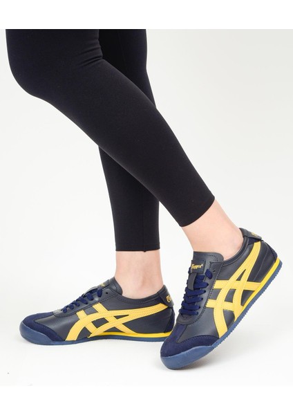 E-2014-2061 Lacivert Sarı Unisex Sneaker Spor Ayakkabı