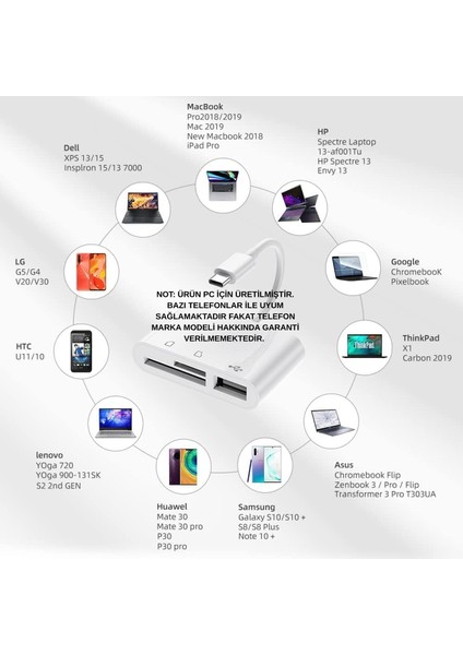 USB Type-C 3in1 Micro Sd Tf Hafıza Kartı Okuyucu USB Çevirici Kamera Macbook Matebook indirimleri