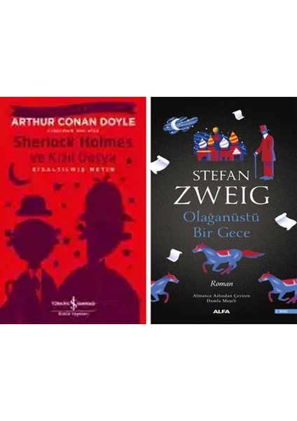 Sherlock Holmes ve Kızıl Dosya – Kısaltılmış Metin + Olağanüstü Bir Gece
