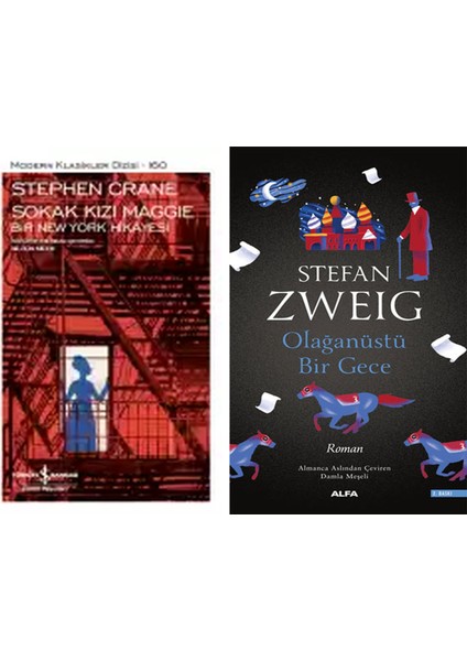 Sokak Kızı Maggie – Bir New York Hikâyesi – Sert Kapak + Olağanüstü Bir Gece