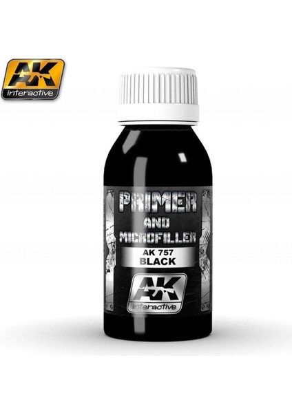 AK 757 100 ml. Mikrofiller ve Siyah Astar Profesyonel Model Boyası