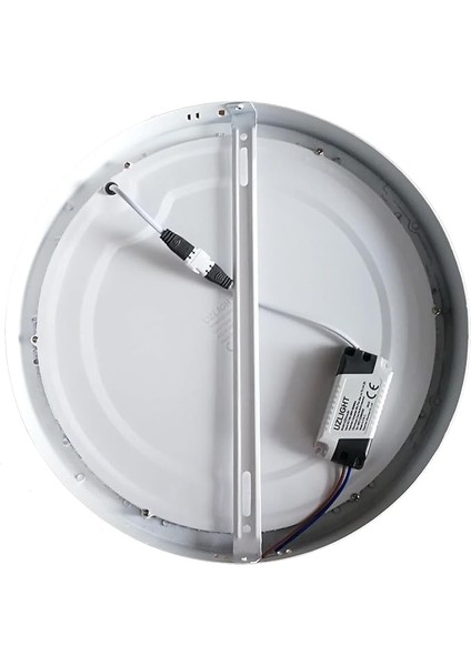 24W 3000K Sıva Üstü Sarı Işık Yuvarlak Tavan LED Panel fiyatları