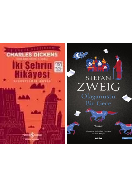 Iki Şehrin Hikâyesi – Kısaltılmış Metin + Olağanüstü Bir Gece