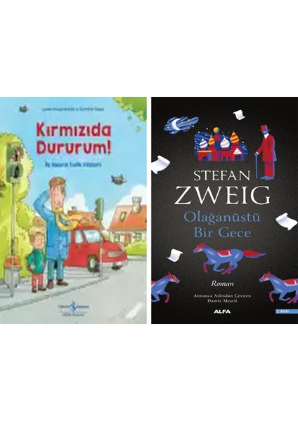 Kırmızıda Dururum! Ilk Resimli Trafik Kitabım + Olağanüstü Bir Gece