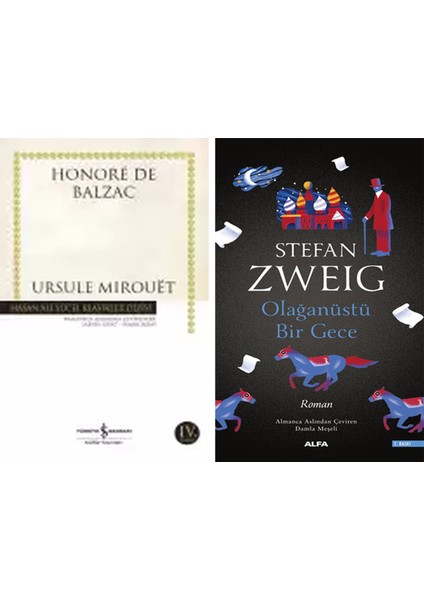 Ursule Mirouët + Olağanüstü Bir Gece