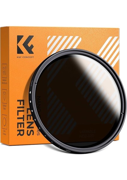 Concept 77 mm Nd Filtre, K&f Konsept 77 mm Ultra Ince ND2-ND400 Fader Değişken Nötr Yoğunluk Ayarlanabilir Lens Filtresi Ultra Ince Nd Filtre Optik Cam