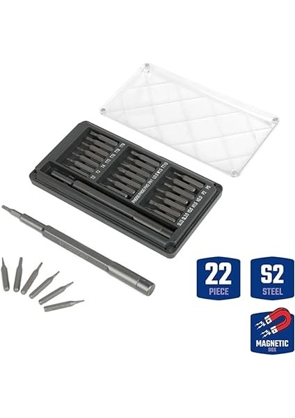 WP200511 22 Parça Profesyonel Manyetik Saatçi Tornavida Seti fiyatları