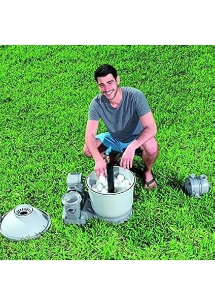 Flowclear Polysphere Ekran, Kum Filtresi Pompaları Için 6 kg Filtre Topları modelleri