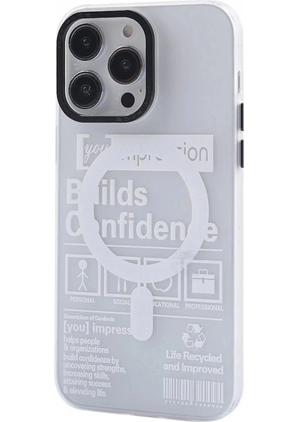 iPhone 13 Pro Kılıf Apollo Magneticsafe Desenli Kapak - Apollo Şeffaf - 4 fiyatları