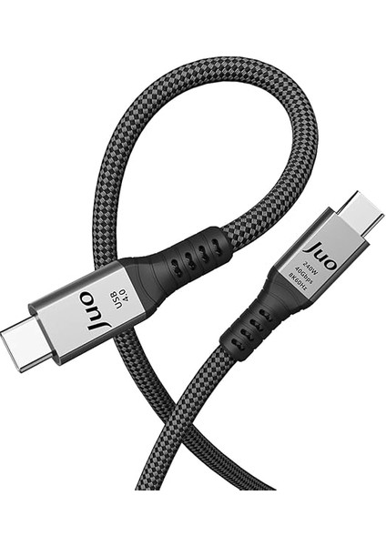 USB 4.0 240W 40GBPS Thunderbolt 4 8k 60Hz Usb-C Görüntü Aktarım ve Type-C Hızlı Şarj ve Data Kablosu 2 Metre fiyatları