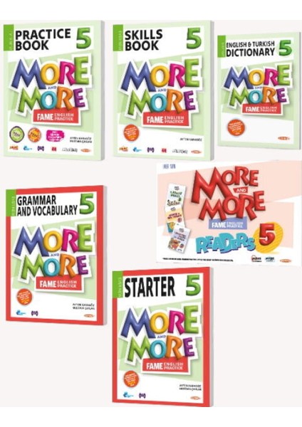 Kurmay Elt 5. Sınıf More&more Practice Book Seti