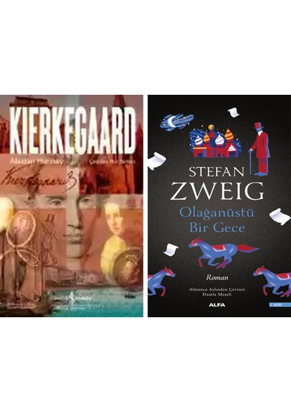 Kierkegaard – Karton Kapak + Olağanüstü Bir Gece