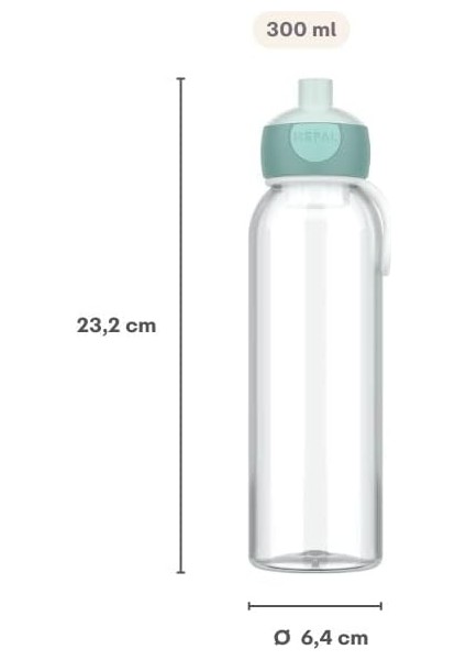 Water Bottle Pop-Up Campus Su Şişesi Su Şişesi 500 ml modelleri