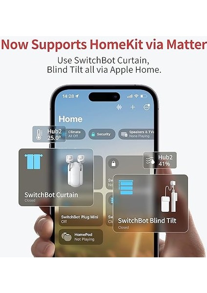 Hub2.0, Wifi Termometre Higrometre Olarak Çalışır, Ir Uzaktan Kumanda, Akıllı Uzaktan Kumanda ve Işık Sensörü, Switchbot Wi-Fi Bağlantısı (Destek 2.4ghz), Alexa ve Google Asistan ile Uyumlu indirimleri