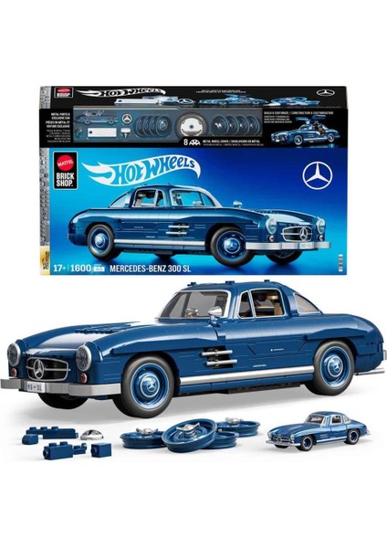 Premium Serisi Mercedes-Benz 300 Sl Araba 1600 Parça Yapım Seti HWW25 fiyatları