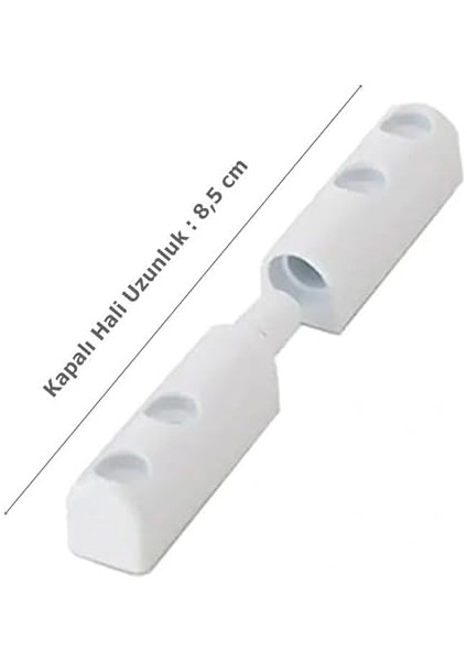 10 Adet Pvc Sineklik Menteşesi Plastik 85 mm fiyatları