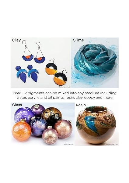 Pearl Ex Pigment Tozu, 3 G, Parlak Altın, Epoksi Reçine, Sulu Boya, Kaligrafi Mürekkebi ve Kil Için Gevşek Mika Tozu, Epoksi Reçine Boyası indirimleri