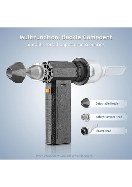 Turbo Jet Fan 52M/S Turbo Şiddetli Fan 130000 Rpm Güçlü Üfleyici fiyatları