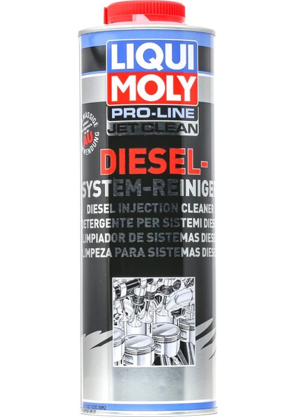 Moly Pro-Line Jetclean Dizel Sistem Temizleyicisi 1 Litre Otomotiv Bakım Ürünü
