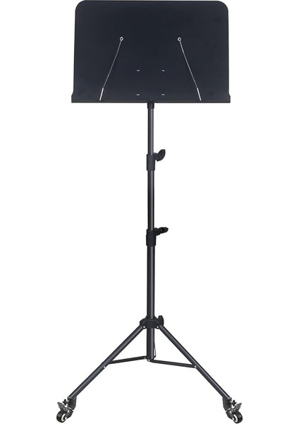 Tekerlekli Nota Sehpası Taşınabilir Çift Klips Tutuculu Taşıması ve Kullanımı Kolay Boyu Ayarlanabilir 403-T1019 fiyatları