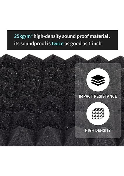 12 Adet Kendinden Yapışkanlı Akustik Köpük, Kendinden Yapışkanlı, Kabarcıklı Köpük, Ses Yalıtımı, Ses Yalıtımı, Kendinden Yapışkanlı, Akustik Köpük Mat, 30 x 30 x 2,5 cm fırsatları
