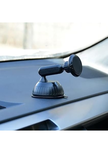 Privity Serisi Mıknatıslı Araç Içi Telefon Tutucu Vantuzlu Magnet 360 Derece Telefon Tutucu HL-003 indirimleri