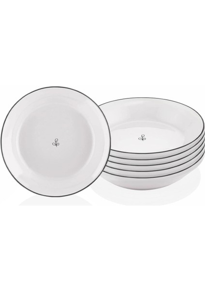 Mia Summertime Yemek Tabağı - 6lı Set 20 cm