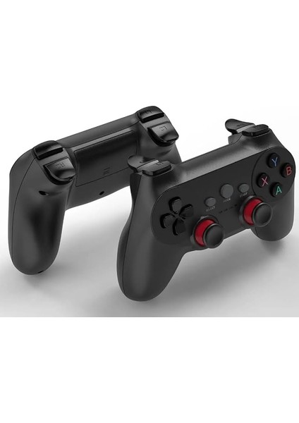 Çift Josystick 2.4g Kablosuz Oyun Kolu Pc Uyumlu Pilli Joystick Wireless Gamepad USB Dongle Bağlantı Kaymaz Tasarım 0019 Siyah (0019 - Çiftli Siyah) fiyatları