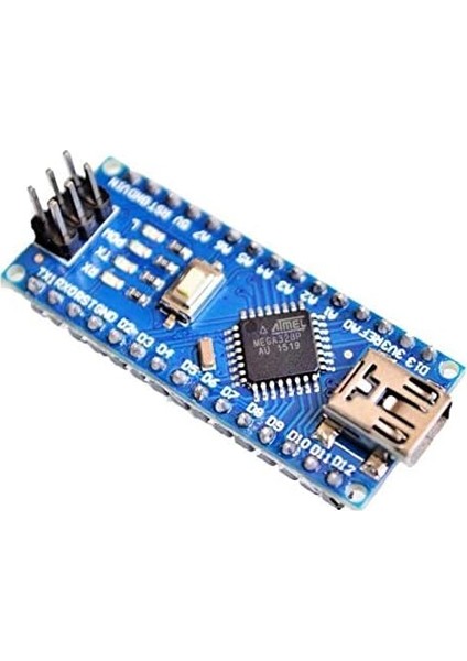 Arduino Uyumlu Nano Klon - USB Kablo Hediyeli - (Usb Chip CH340)