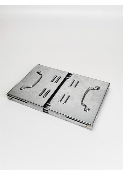 Çantalı Galvaniz Katlanır Mangal (Özel Kutusunda ve Yelpaze Hediyeli)