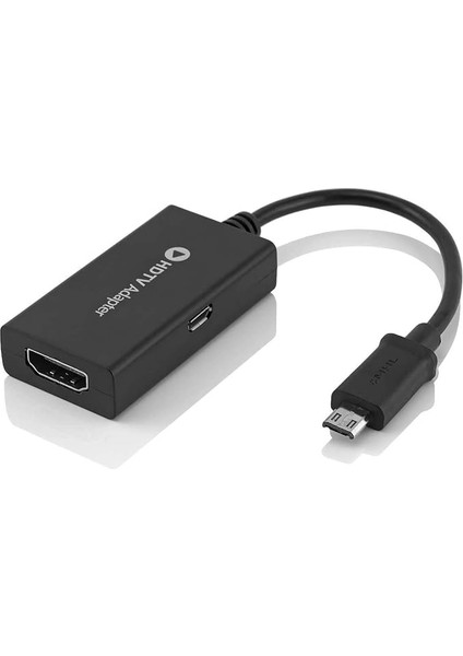 Mhl 11-Pin Mikro USB - HDMI Kablo Adaptörü Android Için 1080P Video Ses Çıkışı Desteği Samsung Galaxy S3 S4 S5, Not 2 3 4, Galaxy Tab 3, Tab S, Tab Pro ve Daha Fazlası.